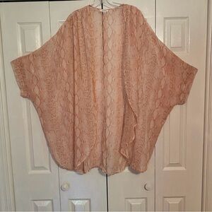 Mittoshop Chic Snake Print Kimono